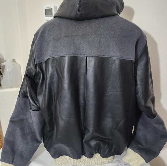 SEAN JOHN, Knit & Leather Jacket - Picture 6 of 9